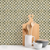Green Peel and Stick Kitchen Tiles